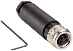 6009974 DOS-0804-G Priamy konektor M8/4pin samica