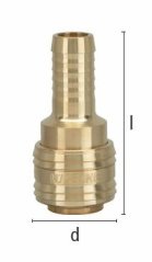 ES 13 TAB Rýchlospojka s hadicovým tŕňom 13mm