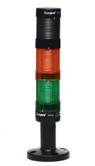 CO STM 40 GALB 024 1F.LED maják dvojfarebný s húkačkou