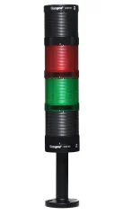 CO STM 70 GRLPB 230 2F. LED maják dvojfarebný s húkačkou