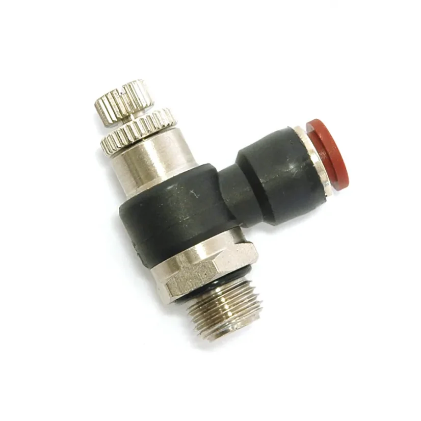 322.01.04.18 Škrtiaci spätný ventil výstupný pre valce.D4mm-G1/8