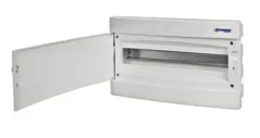 BK080054 Zápustná rozvodnica IP40 1-radová, 1x18modulov, plné dvere