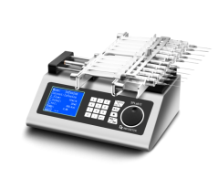 DK Infusetek SPLab08 - Syringe pump 10ul-10ml, 0.001ul-21.997ml/min, 8 - kanálů, LCD