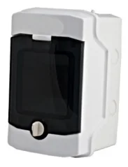 BK080200 Nástenná rozvodnica IP65 1-radová, 1x4modulov, dym.dvere
