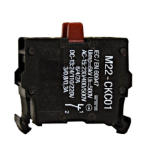 M22-CKC01 216387 Kontakt 1R, na základňu, pružinové svorky